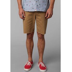 NWOT Hawkings McGill Cut-Off Tan Chino Shorts